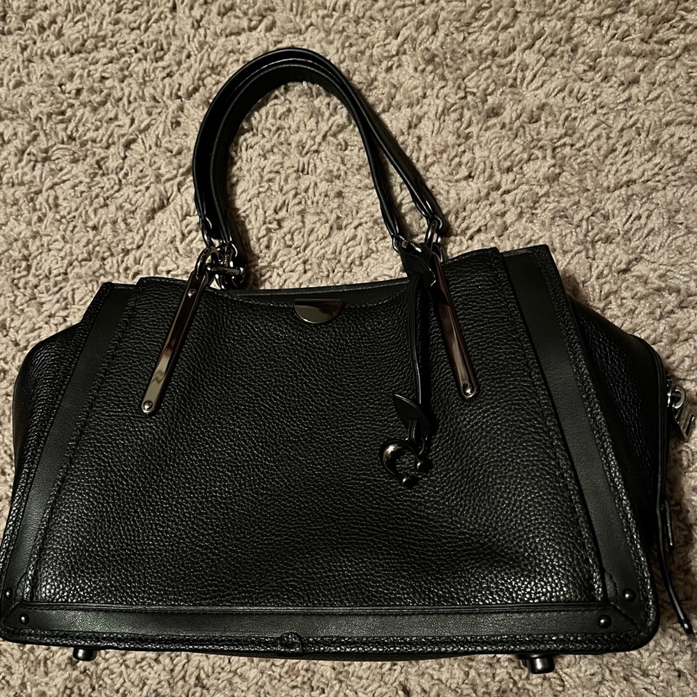 Coach Dreamer satchel - pebbled leather